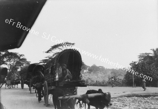 SCENES ON ROAD, FROM CAR